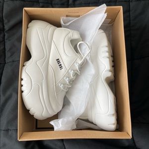 Nokwol White Platform Sneakers